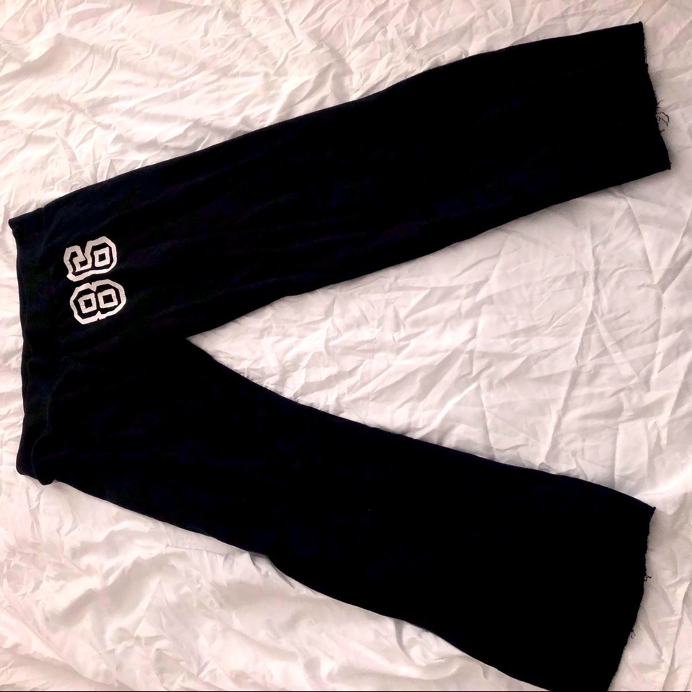 Pink sweat pants